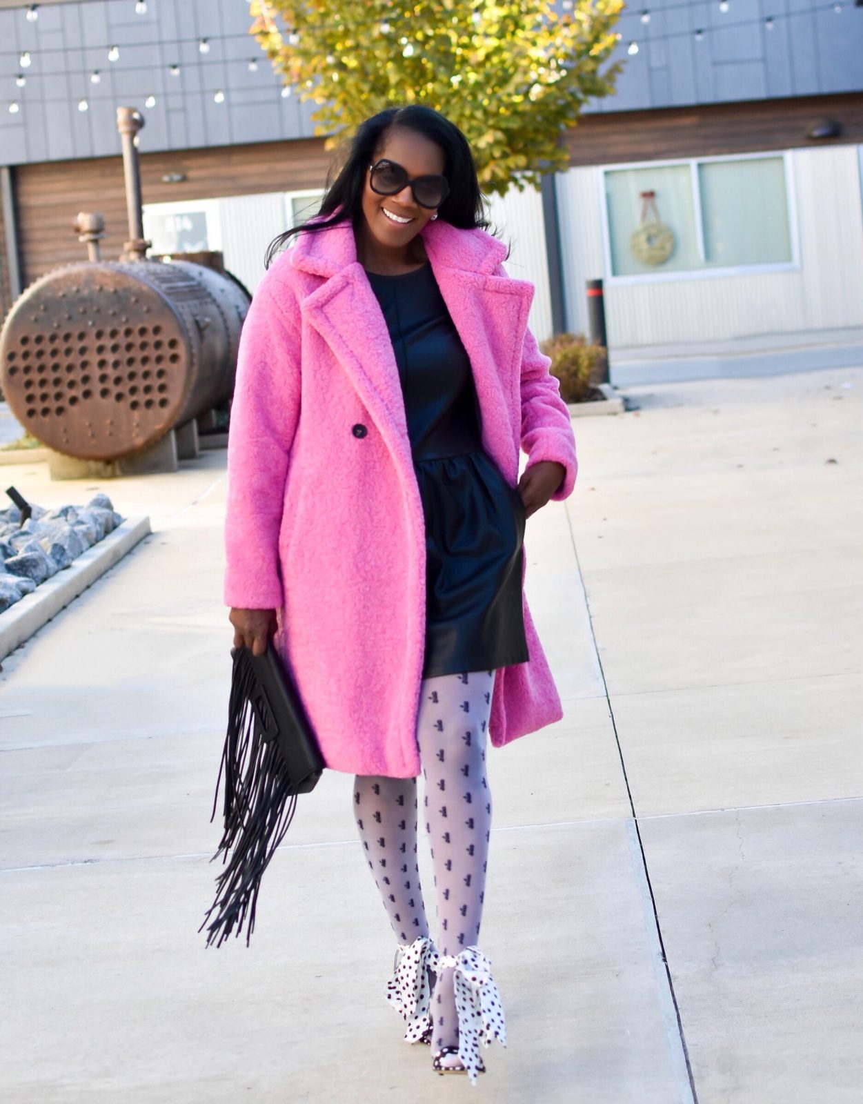 5 Simple Ways To Style A Teddy Coat - Array of Faces